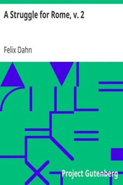 Обложка книги "Борьба за Рим, т. 2"
