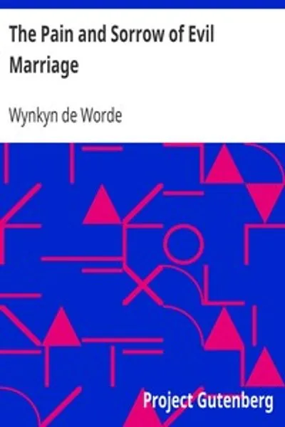 Обложка книги "Боль и печаль злого брака"