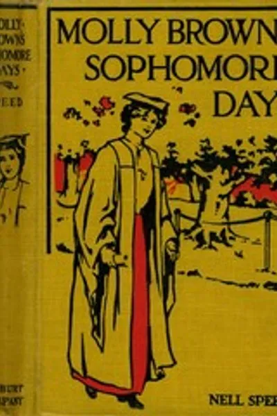 Обложка книги "Дни студентки Молли Браун"