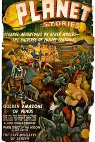 Обложка книги "Золотые Амазонки Венеры"