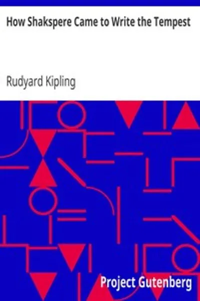 Обложка книги "Как Шекспир написал Бурю"