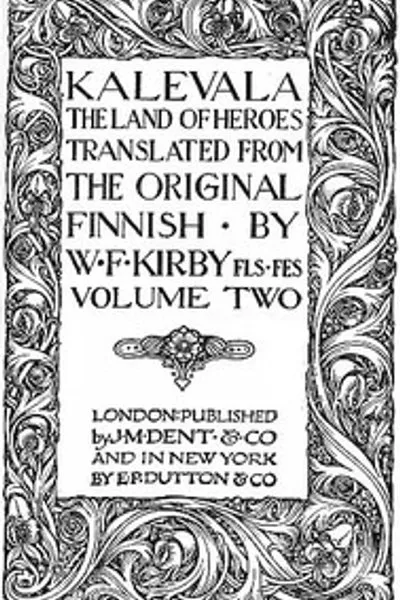 Обложка книги "Калевала. Земля героев. Том второй"