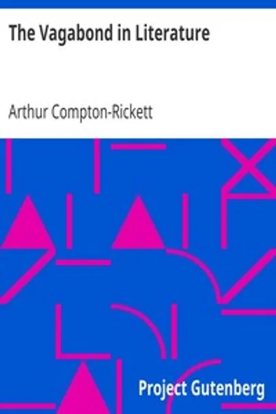 Обложка книги "Бродяга в литературе"