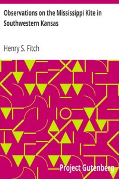 Обложка книги "Наблюдения за красным коршуном в юго-западном Канзасе"