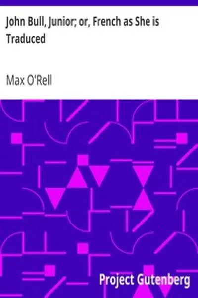 Обложка книги "Джон Булль-младший, или Французский язык, как его искажают"