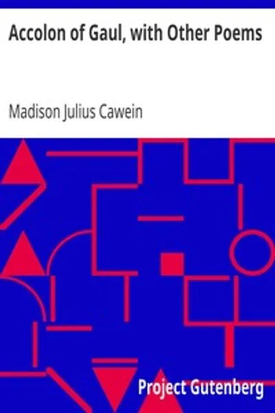 Обложка книги "Акколон из Галлии и другие стихотворения"