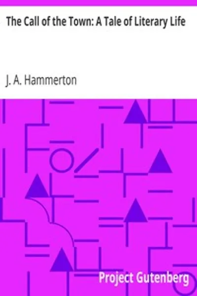 Обложка книги "Зов города: Повесть о литературной жизни"