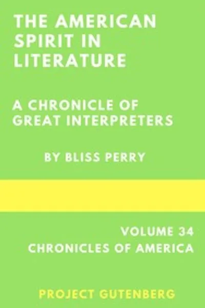 Обложка книги "Американский дух в литературе: Хроника великих истолкователей"