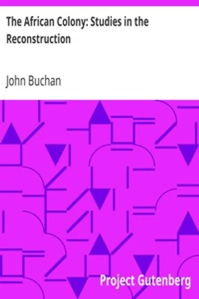 Обложка книги "Африканская колония: Исследования в области реконструкции"
