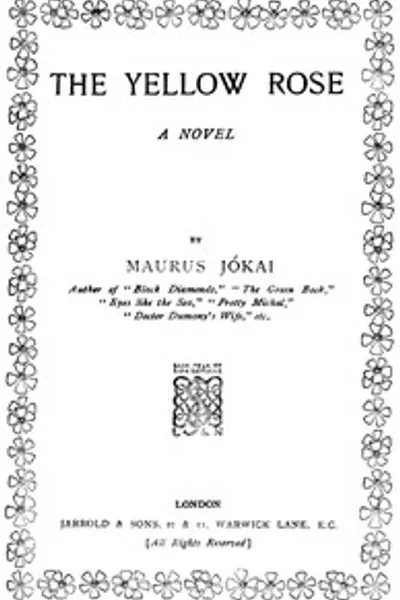 Обложка книги "Жёлтая роза"