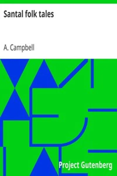Обложка книги "Сантальские народные сказки"