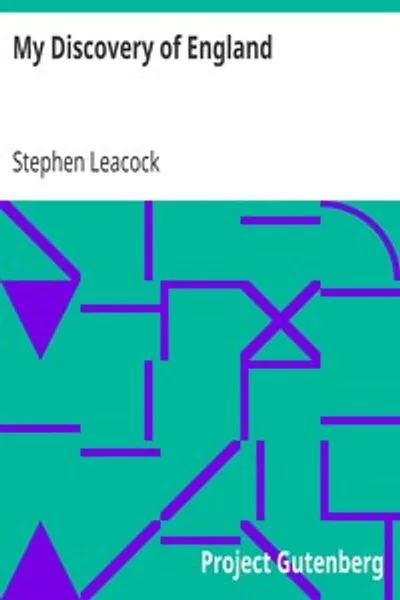 Обложка книги "Мое открытие Англии"