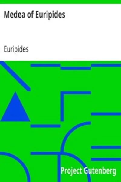 Обложка книги "Медея Еврипида"