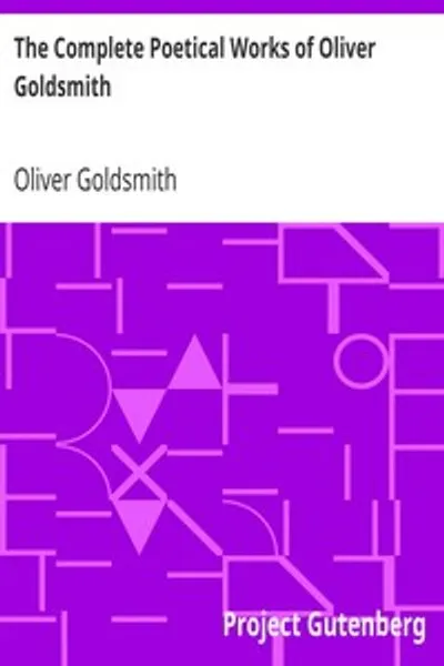 Обложка книги "Полное собрание поэтических произведений Оливера Голдсмита"