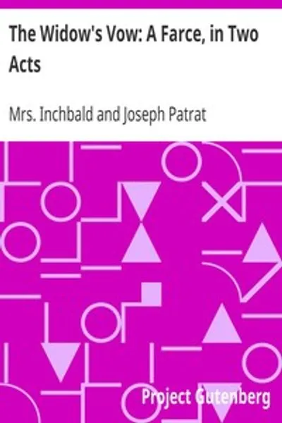 Обложка книги "Клятва вдовы. Фарс в двух действиях"