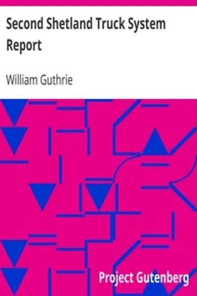 Обложка книги "Второй отчет о шетландской грузовой системе"