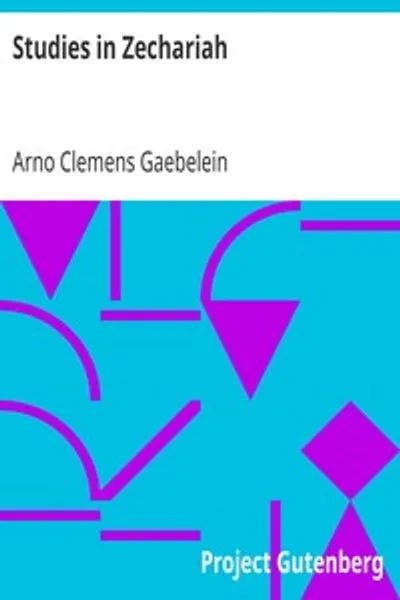 Обложка книги "Исследования книги Захарии"