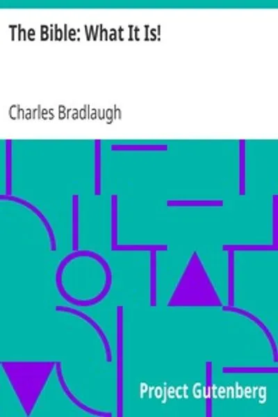 Обложка книги "Библия: Что это такое!"