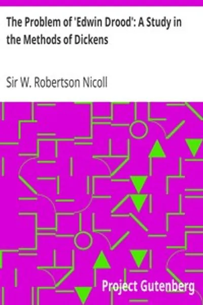 Обложка книги "Проблема Эдвина Друда: Исследование методов Диккенса"