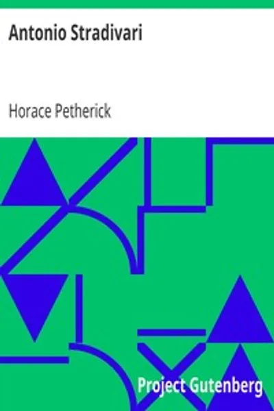 Обложка книги "Антонио Страдивари"
