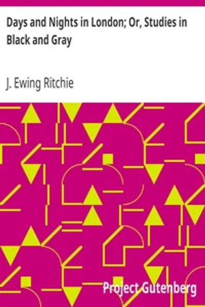 Обложка книги "Дни и ночи в Лондоне; Или, исследования в черном и сером"