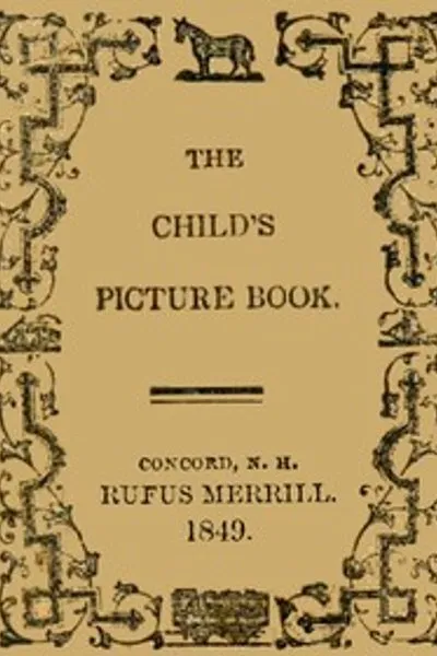 Обложка книги "Детская книга с картинками"