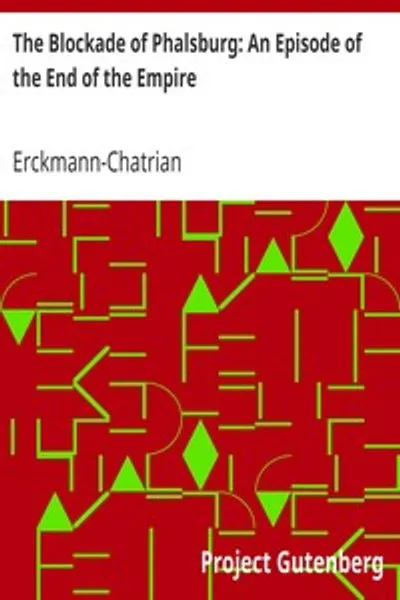 Обложка книги "Блокада Фальсбурга: Эпизод конца империи"