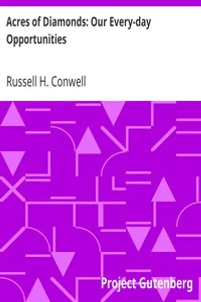 Обложка книги "Акр алмазов: Наши повседневные возможности"
