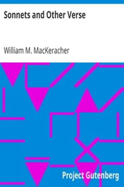 Обложка книги "Сонеты и другие стихи"