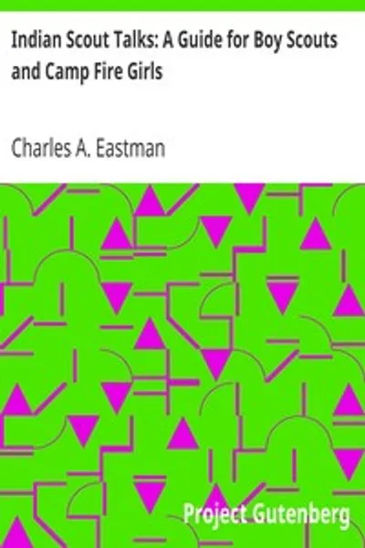 Обложка книги "Индийский скаут: Руководство для бойскаутов и девочек-пионеров"