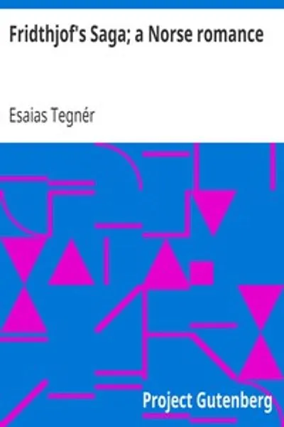 Обложка книги "Сага о Фритьофе. Скандинавский роман"