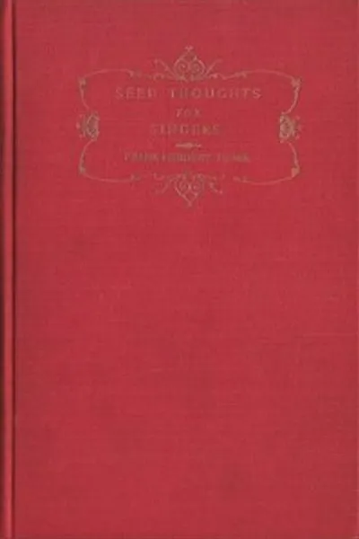 Обложка книги "Семена мысли для певцов"