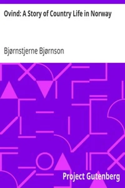 Обложка книги "Овинд: Повесть о сельской жизни в Норвегии"