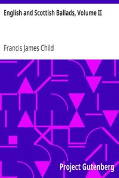Обложка книги "Английские и шотландские баллады, том II"