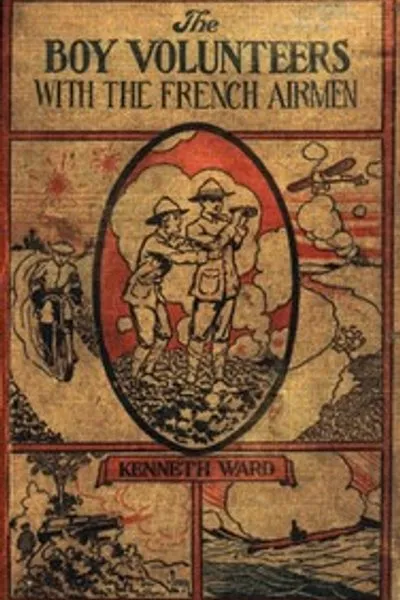 Обложка книги "Мальчик-доброволец с французскими летчиками"