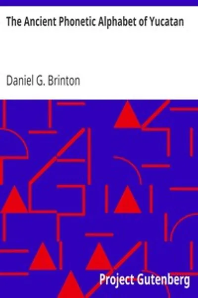 Обложка книги "Древний фонетический алфавит Юкатана"