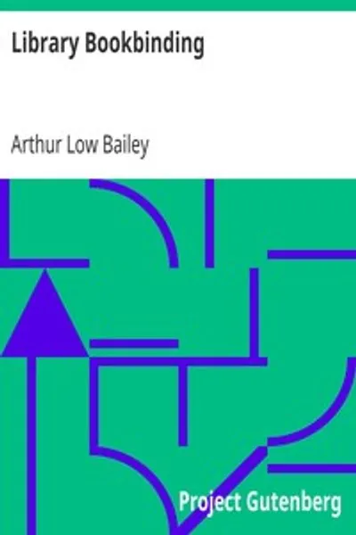 Обложка книги "Переплетение библиотечных книг"