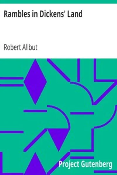 Обложка книги "Прогулки по стране Диккенса"