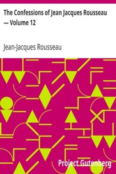 Обложка книги "Исповедь Жан-Жака Руссо"