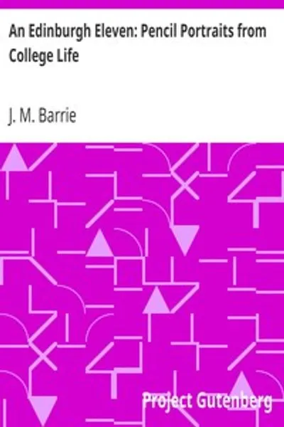 Обложка книги "Одиннадцать эдинбуржцев: Рисунки карандашом из студенческой жизни"