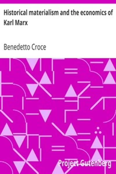 Обложка книги "Исторический материализм и экономика Карла Маркса"