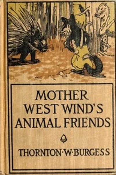 Обложка книги "Животные друзья Матушки Западного Ветра"