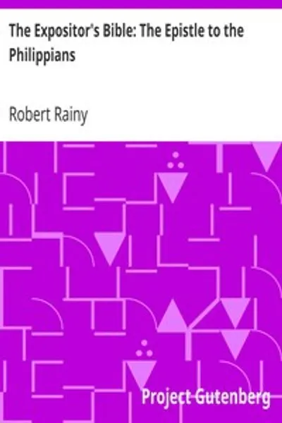 Обложка книги "Библия экзегета: Послание к Филиппийцам"