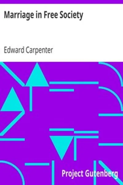Обложка книги "Брак в свободном обществе"
