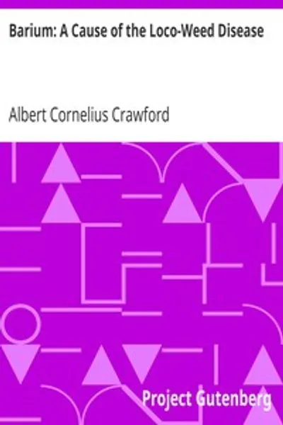 Обложка книги "Барий: Причина болезни лошади-травоядной"