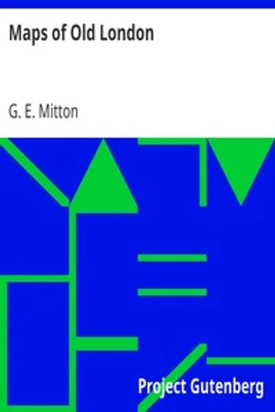 Обложка книги "Карты старого Лондона"