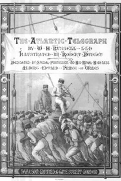 Обложка книги "Атлантический телеграф (1865)"