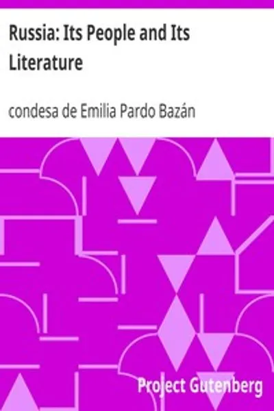 Обложка книги "Россия: Её народ и её литература"