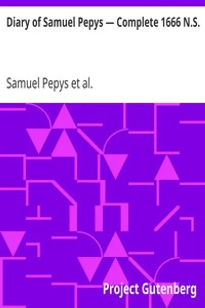 Обложка книги "Дневник Самюэля Пеписа. Полное издание 1666 года"
