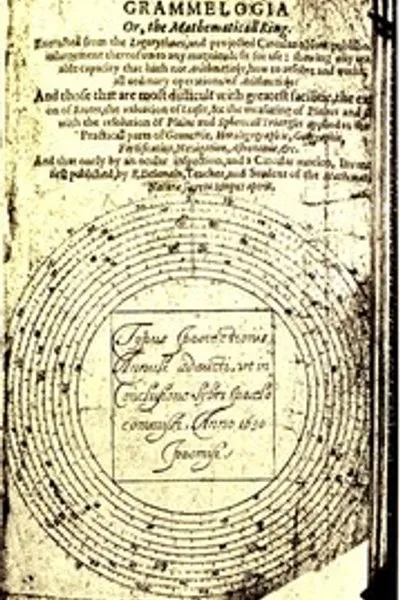 Обложка книги "История линейки Гантера и логарифмической линейки в XVII веке"